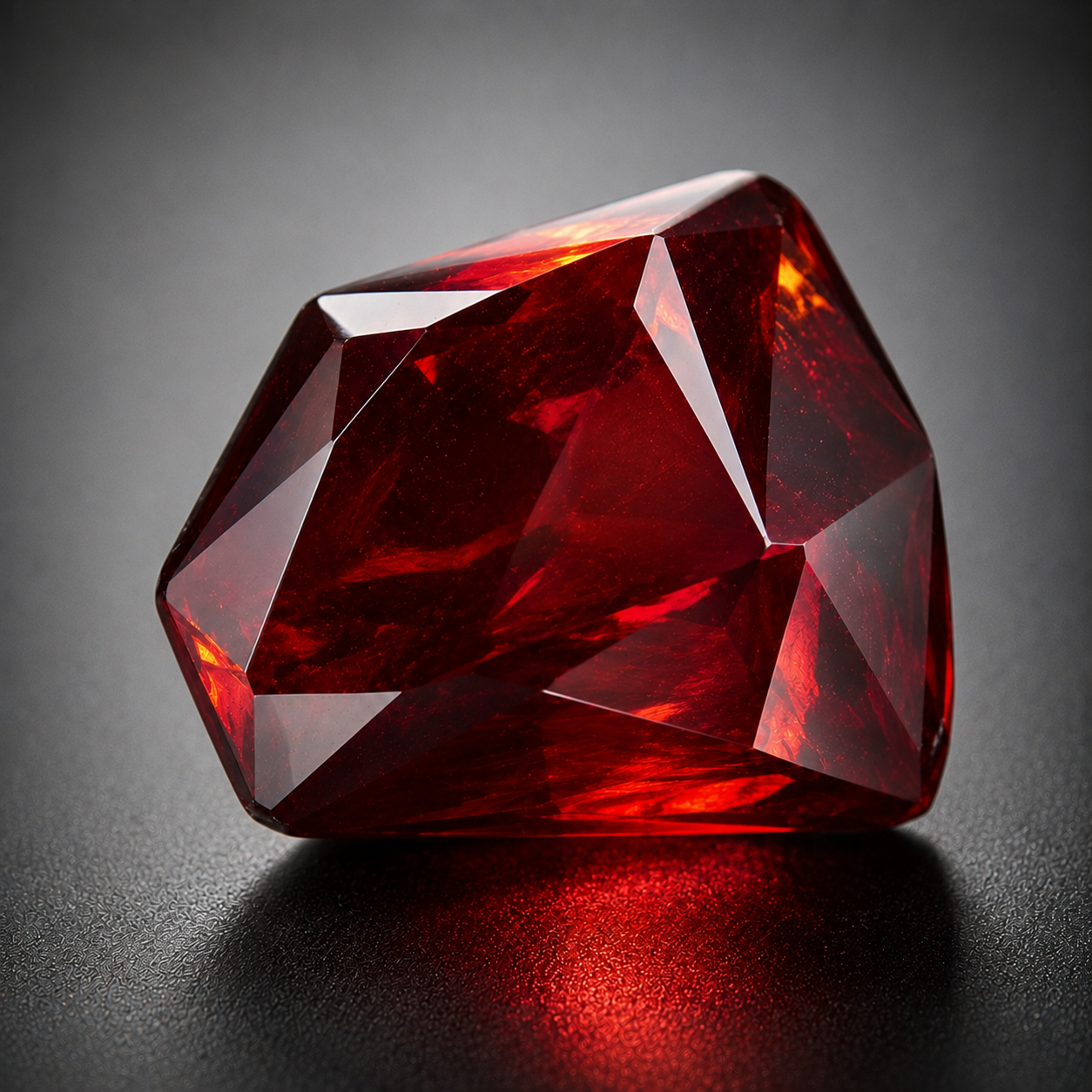 Cristal de granate almandino